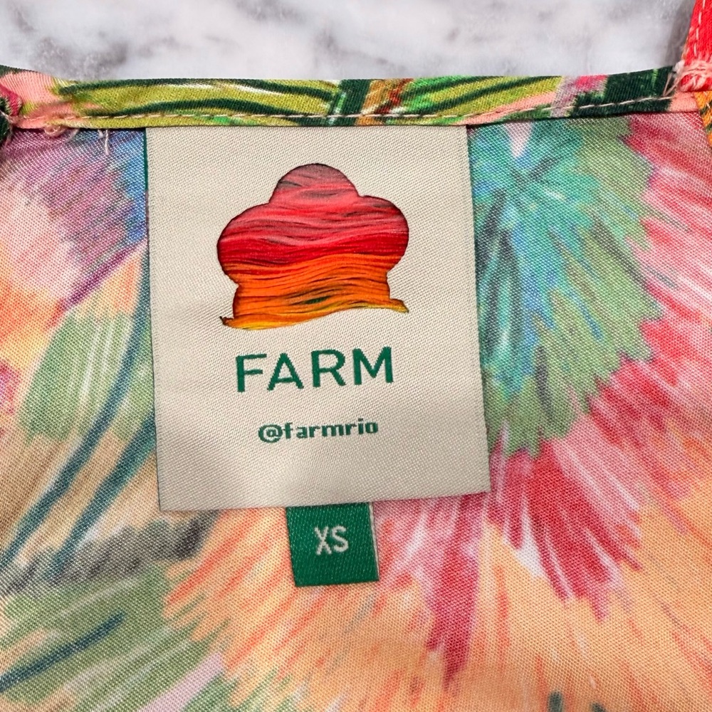 FARM Rio Summer Dress with Tropical Print - Picture 12 of 12